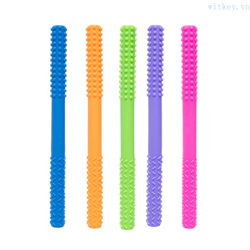 Đồ Chơi Nhai Gặm Hình Ống Cảm Biến Vui Nhộn Cho Bé