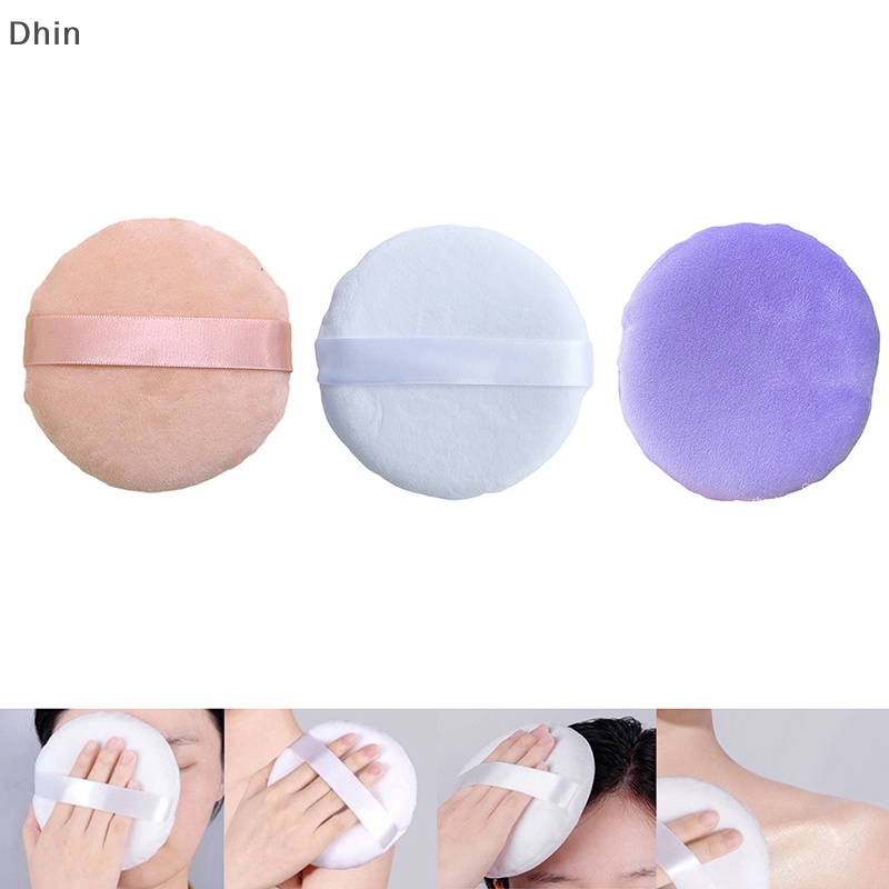 Bộ Mút Trang Điểm Hình Tròn Cỡ Lớn Mềm Mại Tiện Dụng