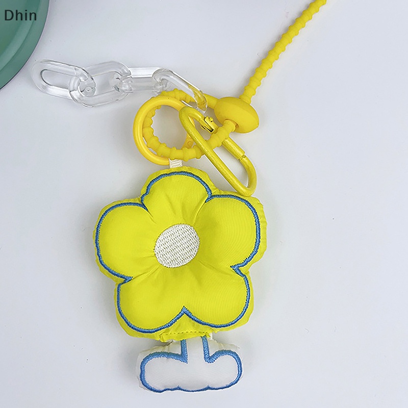 Móc Khóa Hình Nút Xoắn Màu Trắng Đen Độc Đáo