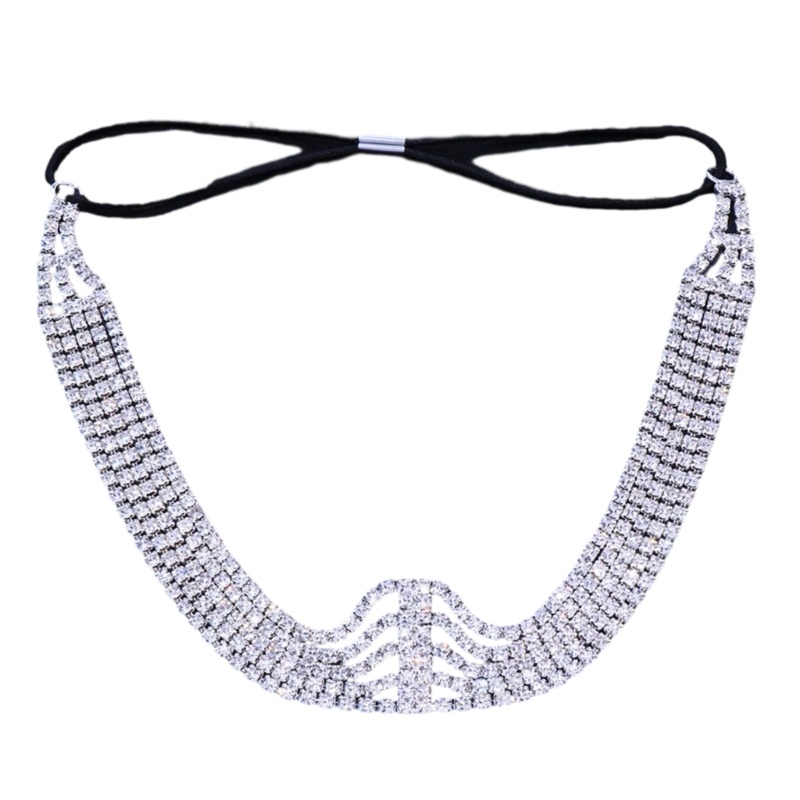 Flgo Băng Đô Cài Tóc Đính Đá Phong Cách Bachelorette Vintage Tinh Tế Dành Cho Cô Dâu / Tiệc Cưới