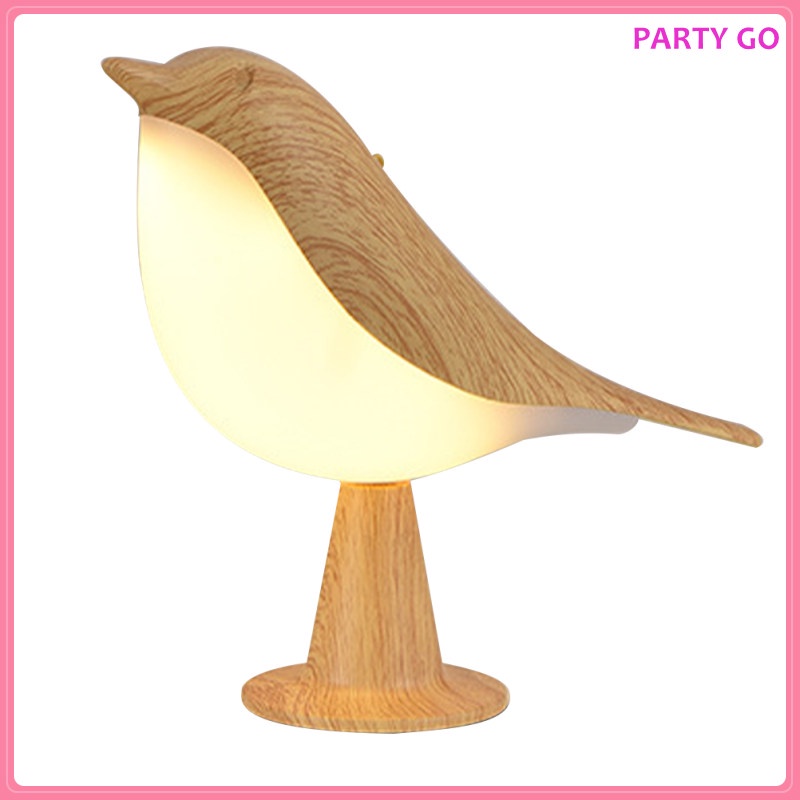 Đèn Ngủ Không Dây Bằng Gỗ Abs 21.5X15X6CM Có Thể Điều Chỉnh Độ Sáng