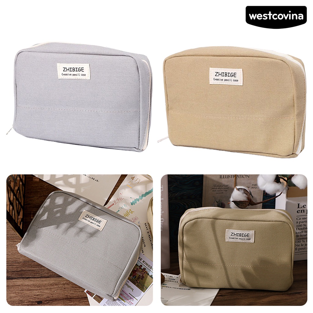 [WSTN]✎Túi Đựng Bút Nhiều Ngăn Sức Chứa Lớn Chống Bụi Bẩn Tiện Dụng