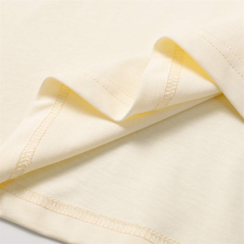 Áo Thun Tay Ngắn Thêu Hình Vịt Donald / Hoa Hồng Thời Trang