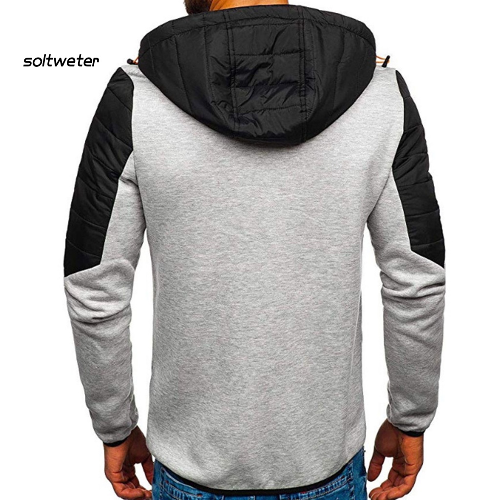 Áo Khoác Gió Tay Dài Có Nón Và Túi Khóa Kéo Thời Trang Thu Đông Cho Nam