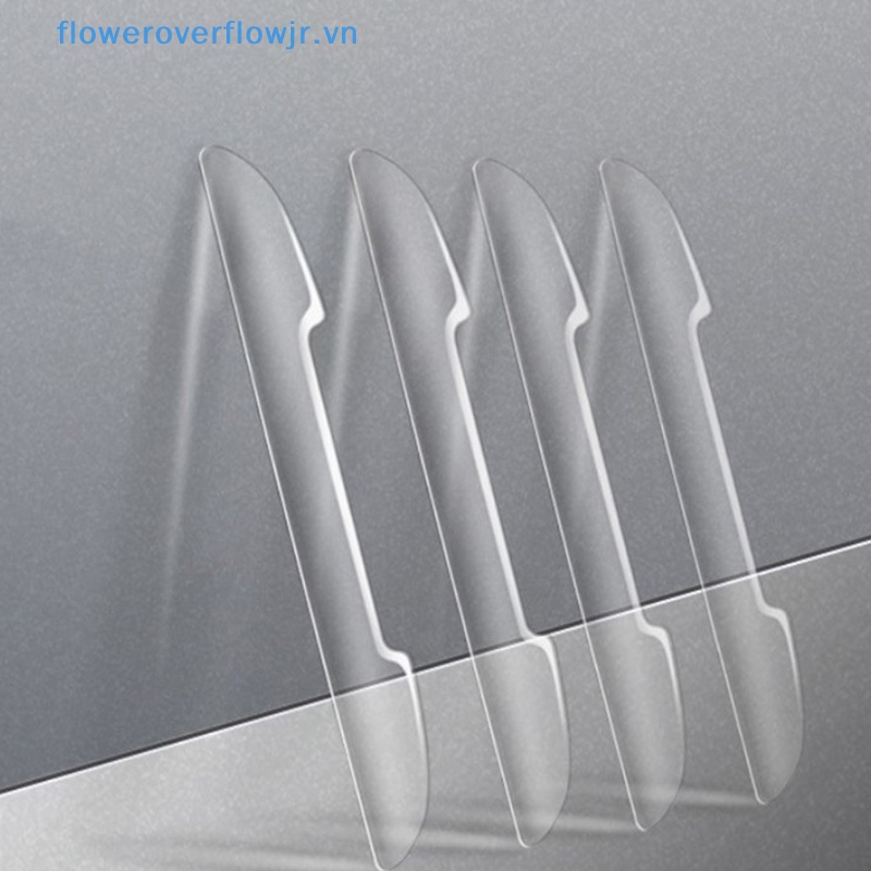 Dải Viền Bảo Vệ Gương Chiếu Hậu Xe Hơi Chống Va Chạm Màu Trong Suốt