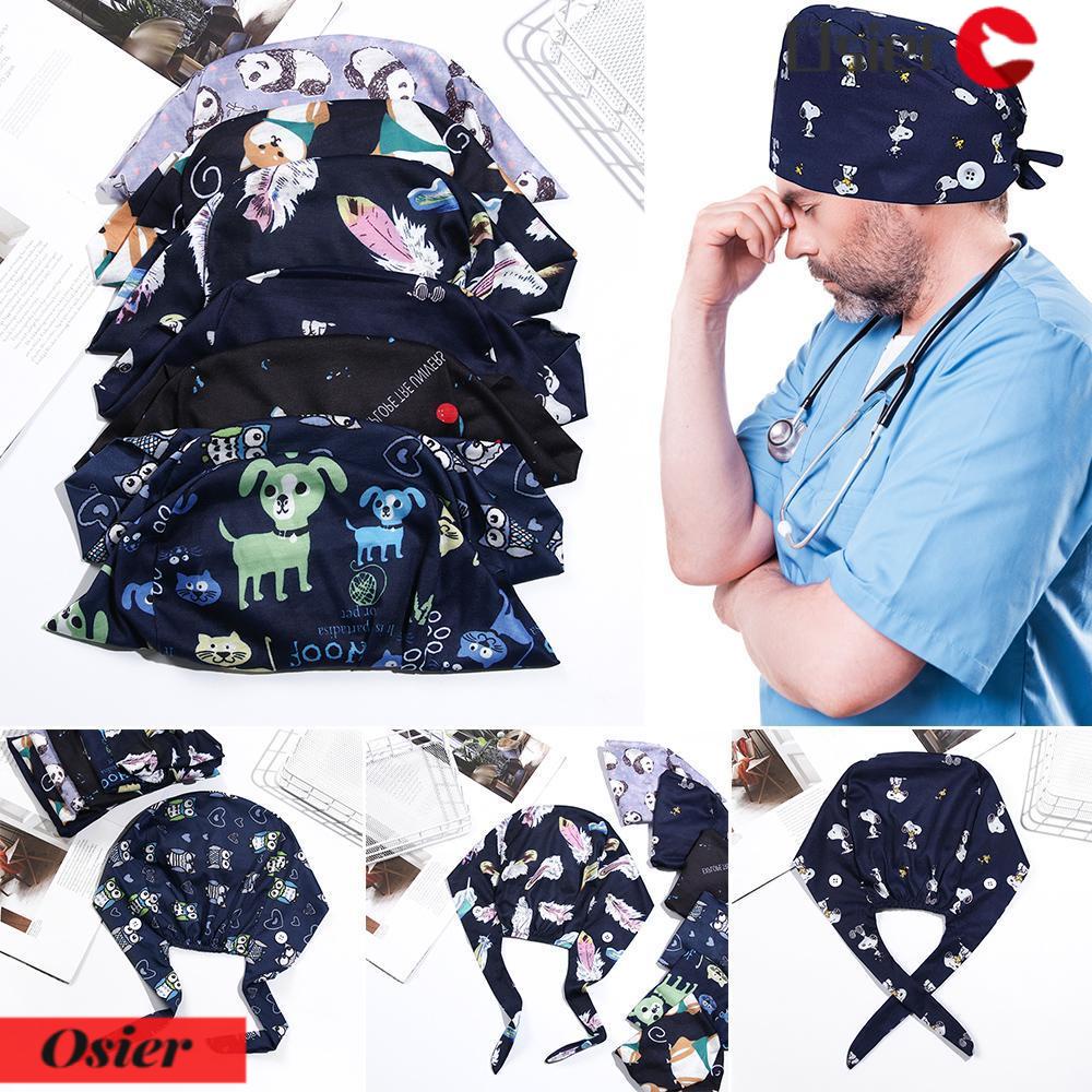 Osier1 Mũ Bác Sĩ Có Thể Điều Chỉnh Bảo Vệ Tai Chống Chảy Xệ Kèm Nút Cài