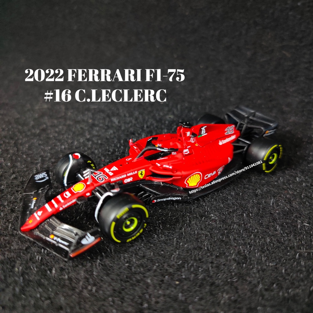 Mô Hình Xe Hơi Ferrari F1 2022 Tỉ Lệ 1 / 43 Bburago 1-75 Leclerc Sainz Redbull Racing