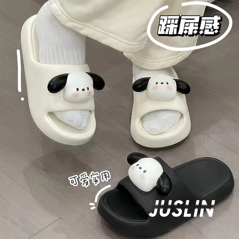 JUSLIN dép dép nữ dép bánh mì nữ dép bánh mì nữ 2023 NEW 060809