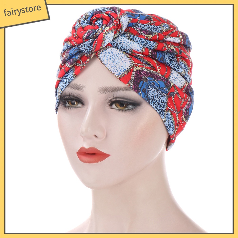 Mũ Turban Xoắn Ốc Nhiều Màu Thời Trang Dành Cho Nữ