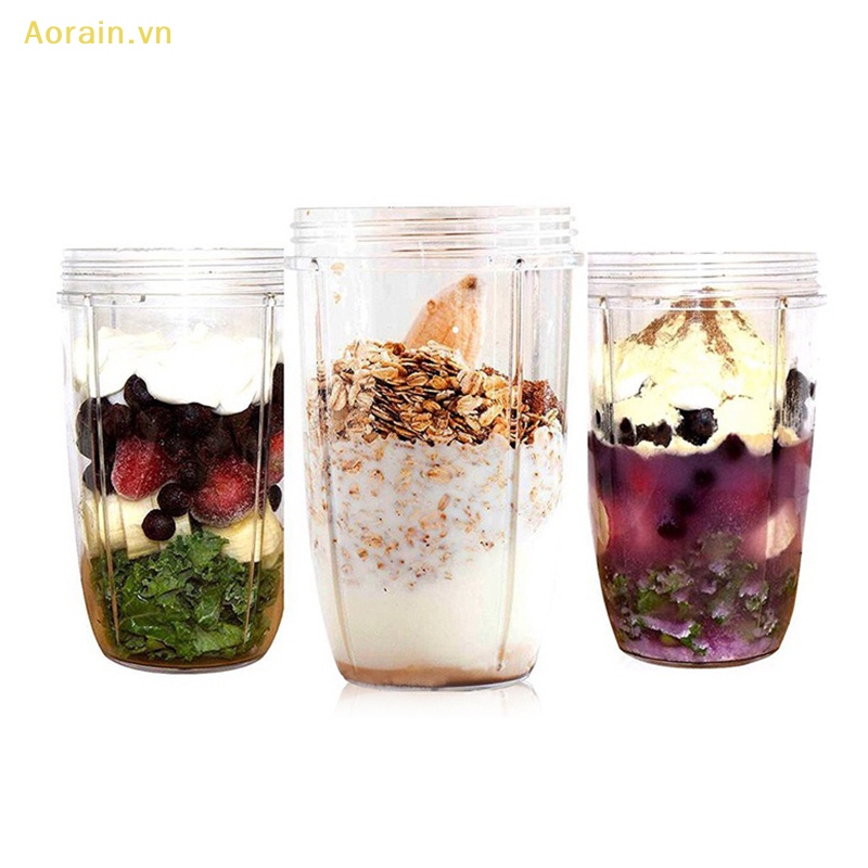 Cốc Xay Sinh Tố Thay Thế 18 / 24 / 32oz Cho Nutri 600W NutriBullet Pro 900.