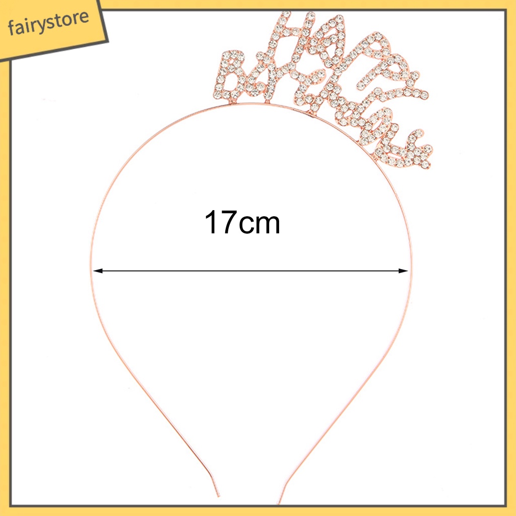 Băng Đô Cài Tóc Hình Vương Miện Bằng Hợp Kim Lấp Lánh Chống Gỉ Siêu Bền