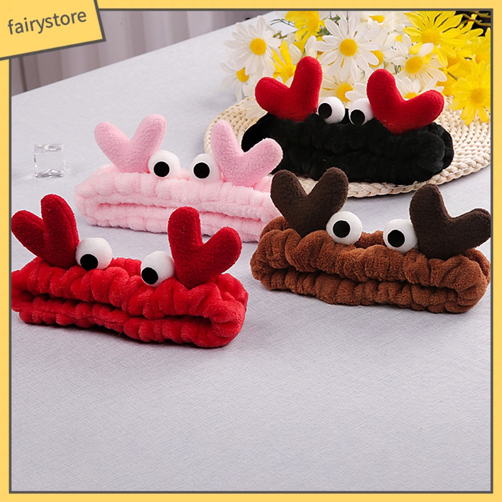 Băng Đô Cài Tóc Co Giãn Hình Tai Cua Hoạt Hình Dễ Thương Cho Nữ