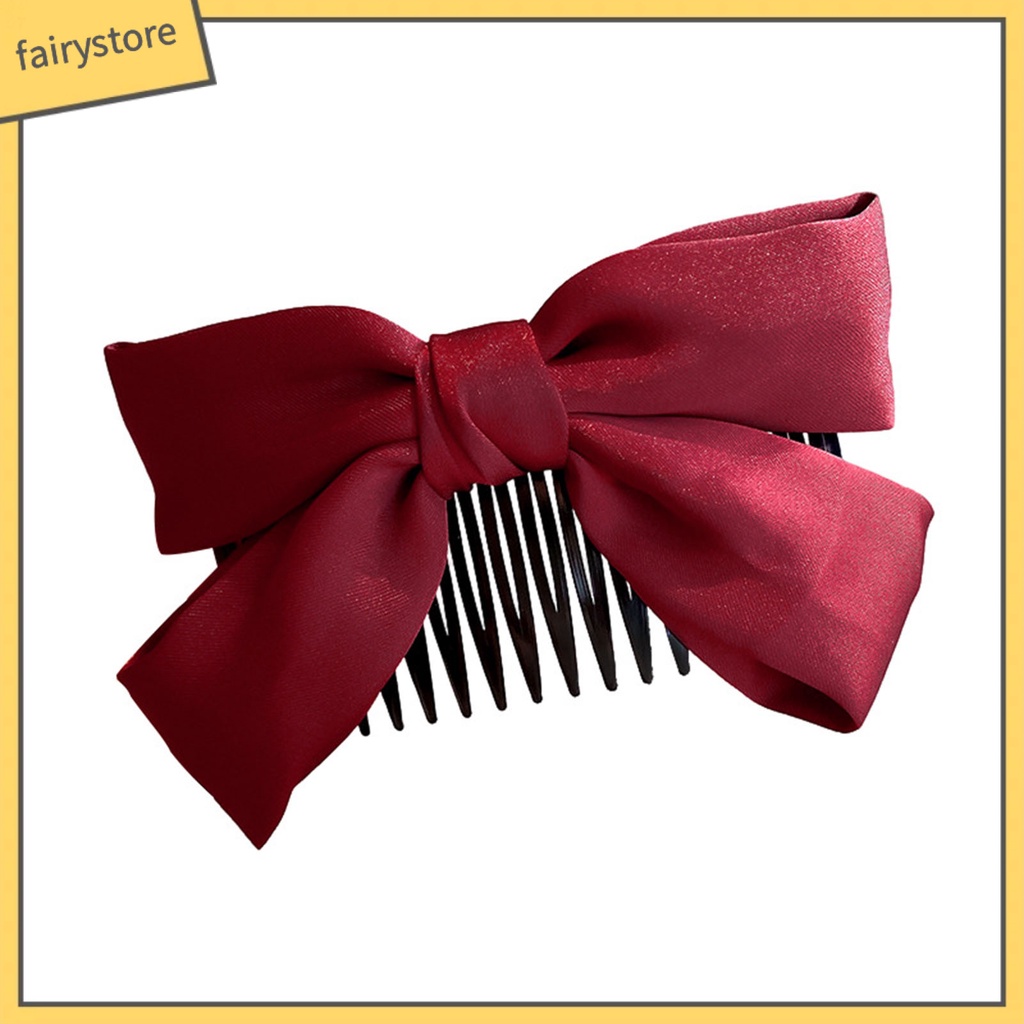 Lược Kẹp Tóc Bằng Acrylic Chống Trượt Không Phai Màu Sắc Sống Động Cho Nữ