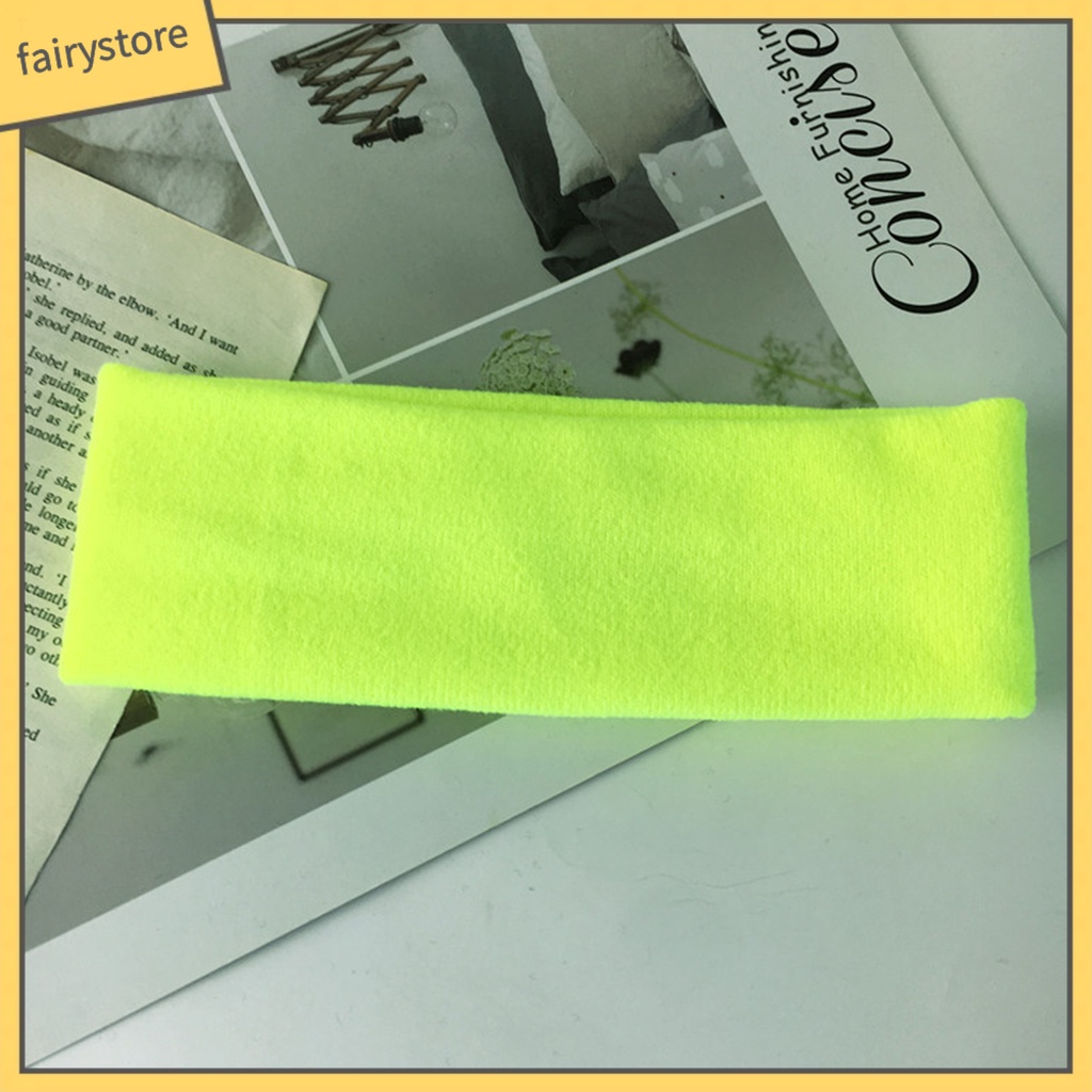 Băng Đô Dệt Kim Unisex Mềm Mại Co Giãn Thoáng Khí Màu Trơn Thời Trang