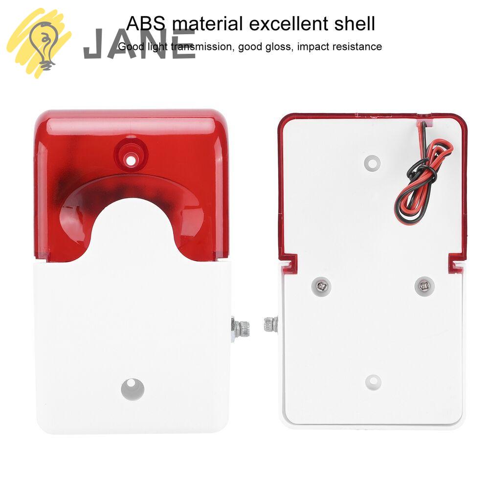 Đèn Báo Động Âm Thanh ABS Có Dây Gắn Tường Cho Tòa Nhà / Văn Phòng