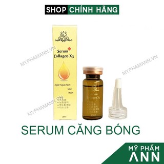 Serum căng bóng da collagen x3 chính hãng mỹ phẩm đông anh - serum nám colagen x3