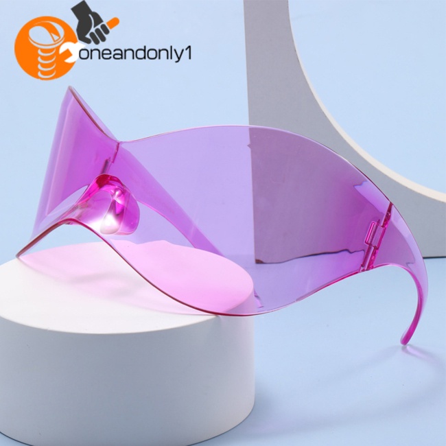 1 Cặp Kính Mát Y2k Chống Tia Uv400 An Toàn Khi Lái Xe / Câu Cá Cho Nam