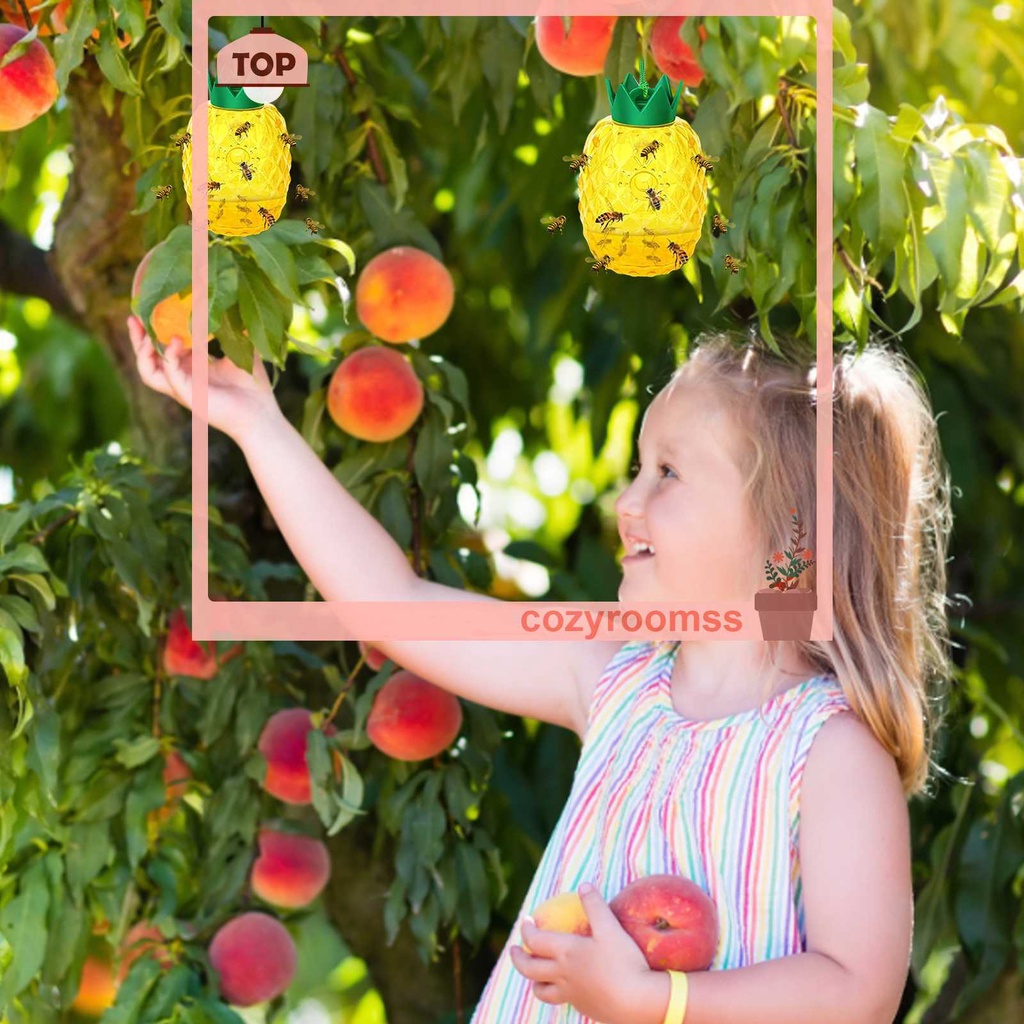 Bộ 2 Bẫy Ong Đốt Trái Cây Treo Trong Vườn