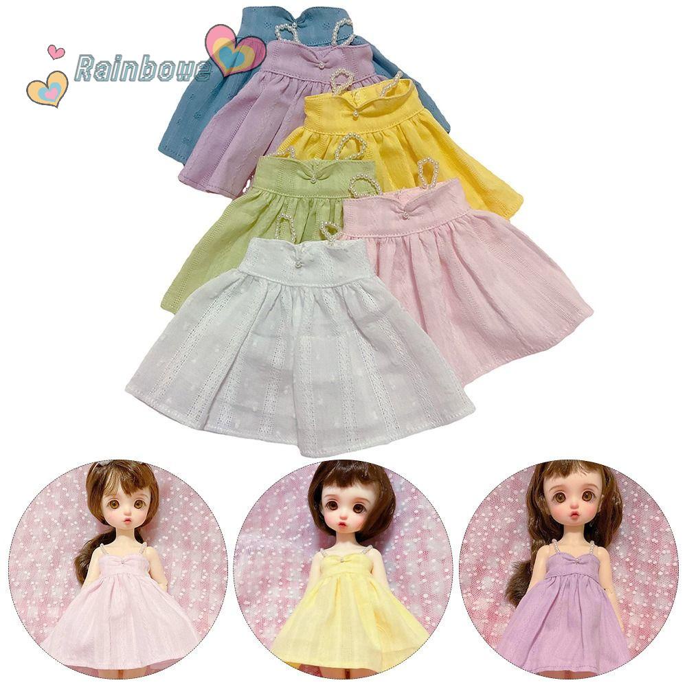 Đầm Thời Trang Màu Cầu Vồng Cho Búp Bê Tỉ Lệ 1 / 6