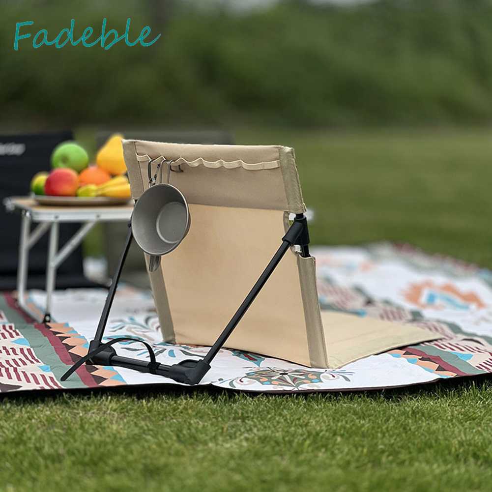 Đệm Tựa Lưng Cắm Trại Khung Hợp Kim Nhôm Có Thể Gấp Gọn Tiện Dụng