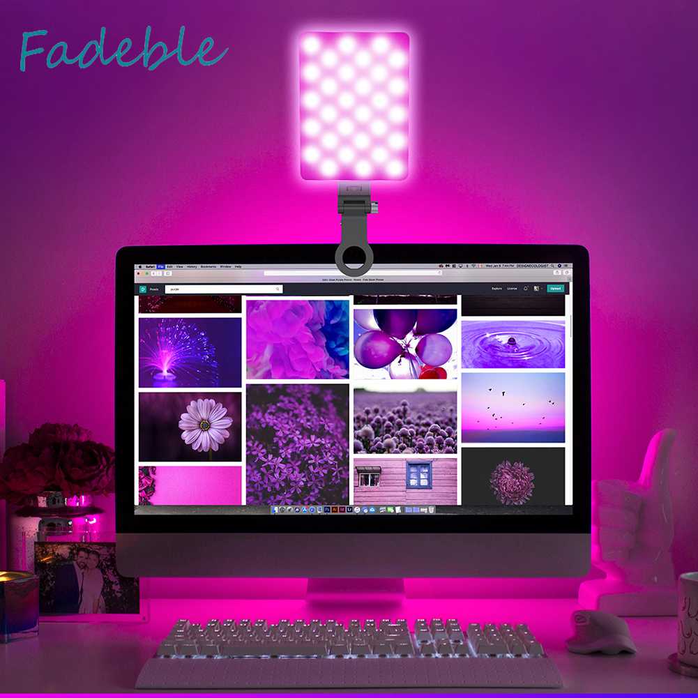 Đèn LED 2500K-9000K Hỗ Trợ Chụp Ảnh Selfie Cho Điện Thoại