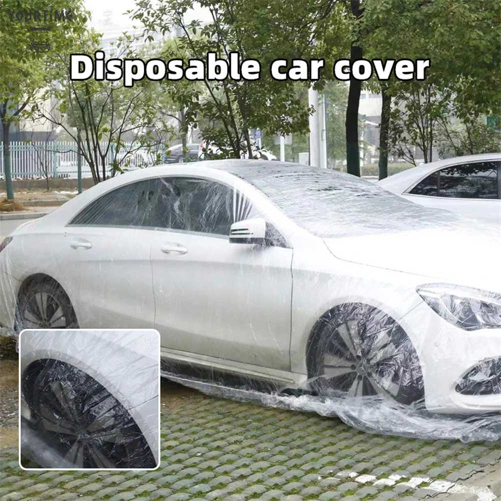 Tấm Bọc Bảo Vệ Xe Hơi Dùng Một Lần Chống Thấm Nước Tiện Dụng Cho Sedan SUV