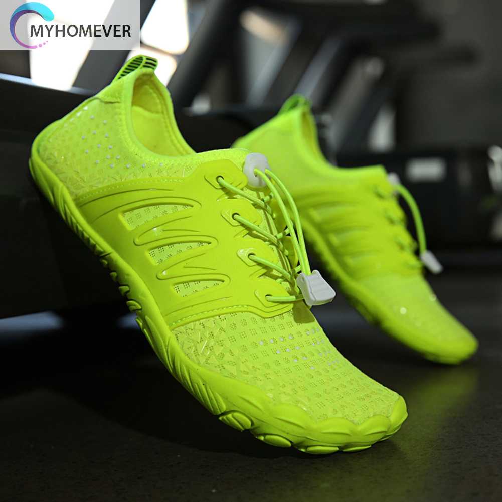 Giày Thể Thao Siêu Nhẹ Co Giãn Thoáng Khí Thời Trang Cho Nam Nữ
