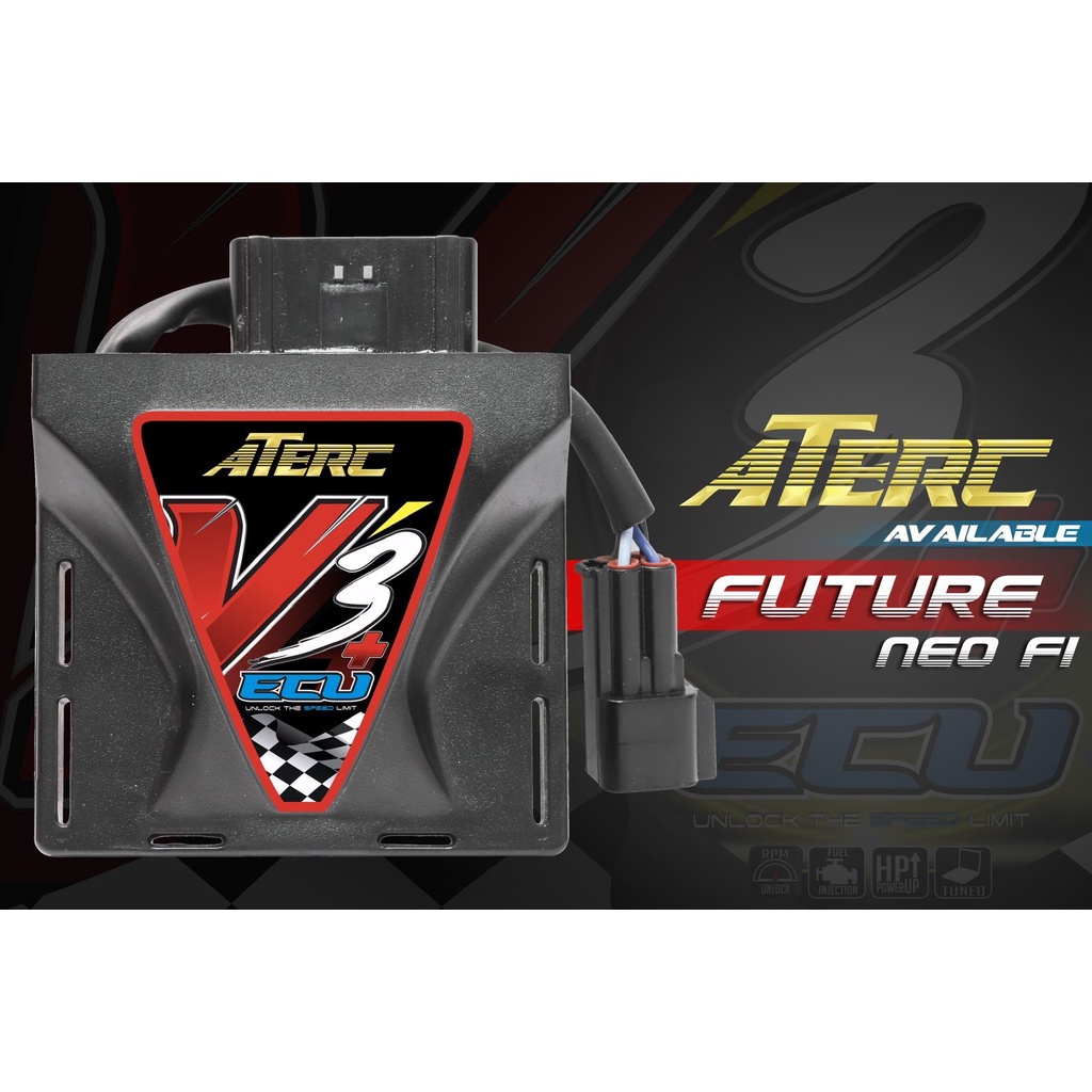 Ecu ATE RACING V3 Plug WINNER SONIC / WAVE / RSX /  MSX FUTURE 125 / E