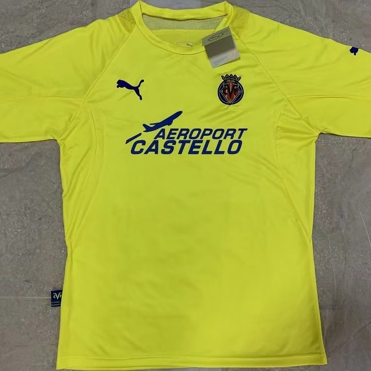 Áo Thun NgắN Tay Thể Thao 0506 Villarreal