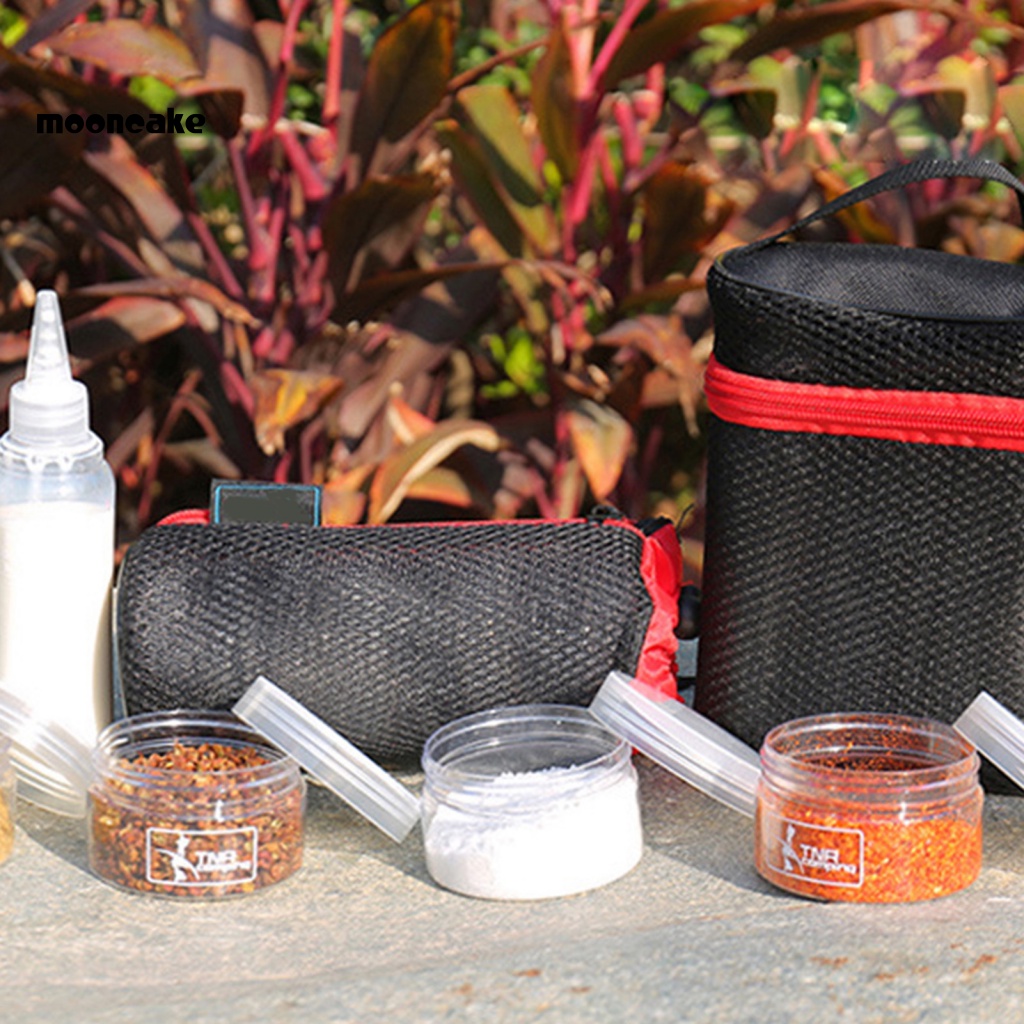 1 Bộ Hũ Đựng Gia Vị Nhiều Kiểu Không BPA Cho Cắm Trại Ngoài Trời