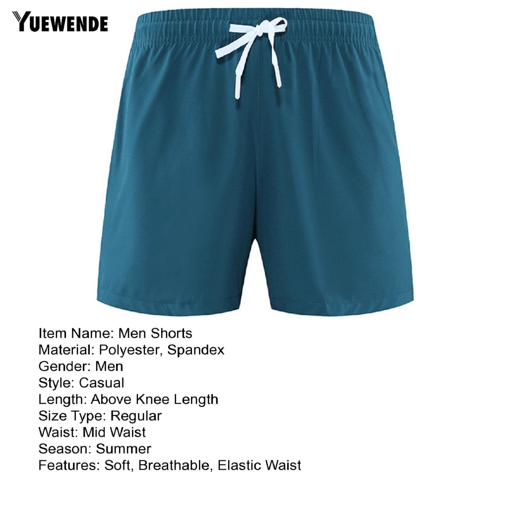 Yue.z Nam Quần Short Xẻ Tà Mùa Hè