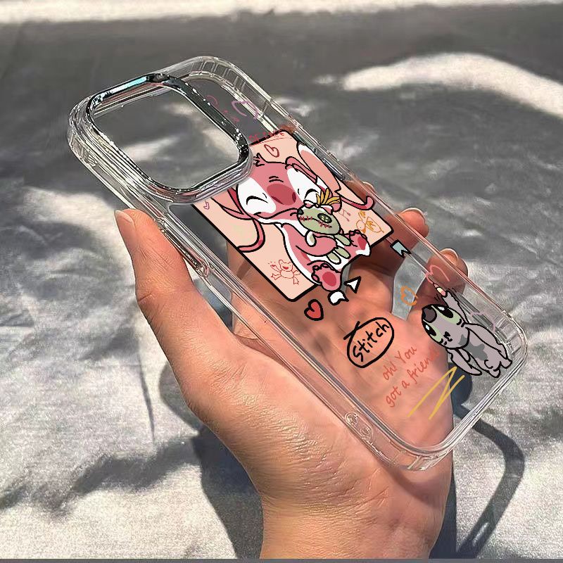 ✅Ốp Điện Thoại Mềm Chống Sốc Đính Búp Bê Thiên Thần PNFP Cho Iphone 127 14pro plus Max8 1311