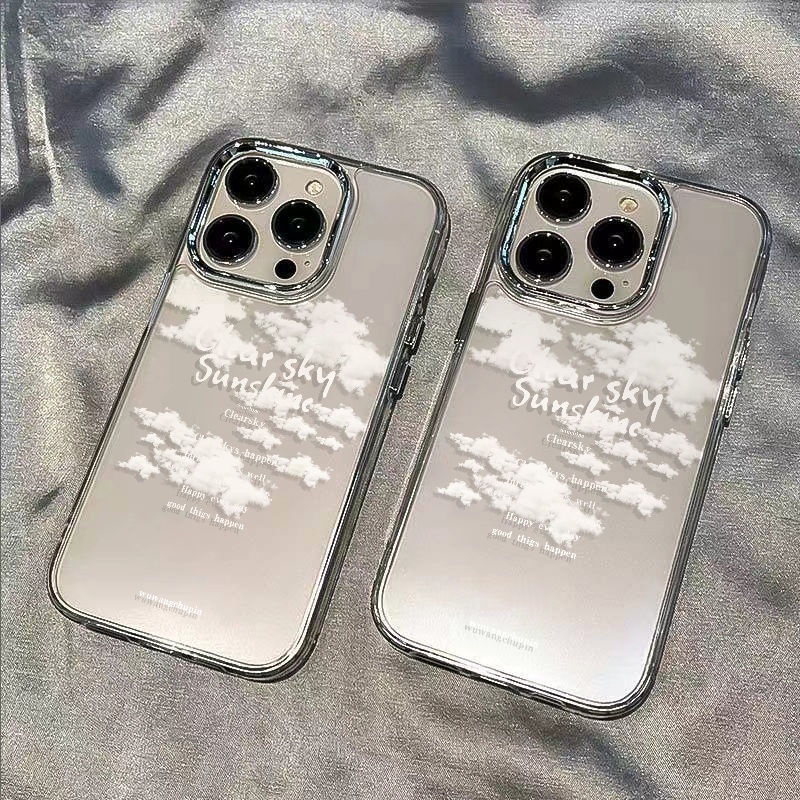 ✅Ốp Điện Thoại Mềm Trong Suốt Chống Sốc Kiểu Dáng Đơn Giản Cho Iphone max8iPhone12 Baiyun plus13 14Pro117In / D3TV