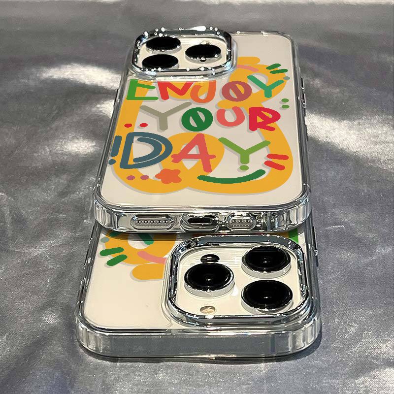 ✅Ốp Điện Thoại Mềm Chống Sốc In Chữ Tiếng Anh Đơn Giản Cho Iphone 14promax / Apple iPhone12813plus 7 11ins