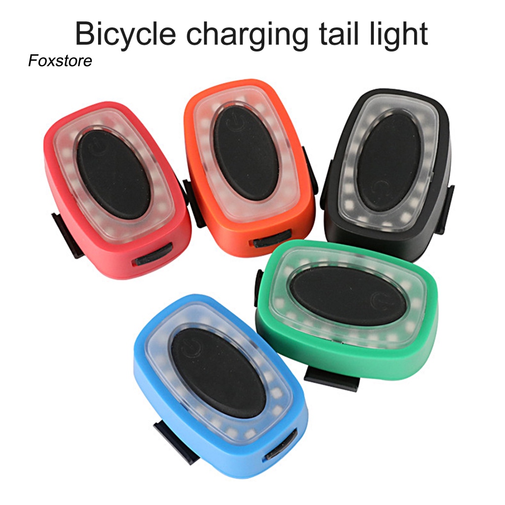 Đèn Hậu Cảnh Báo Trọng Lượng Nhẹ Đa Năng Cho Xe Đạp