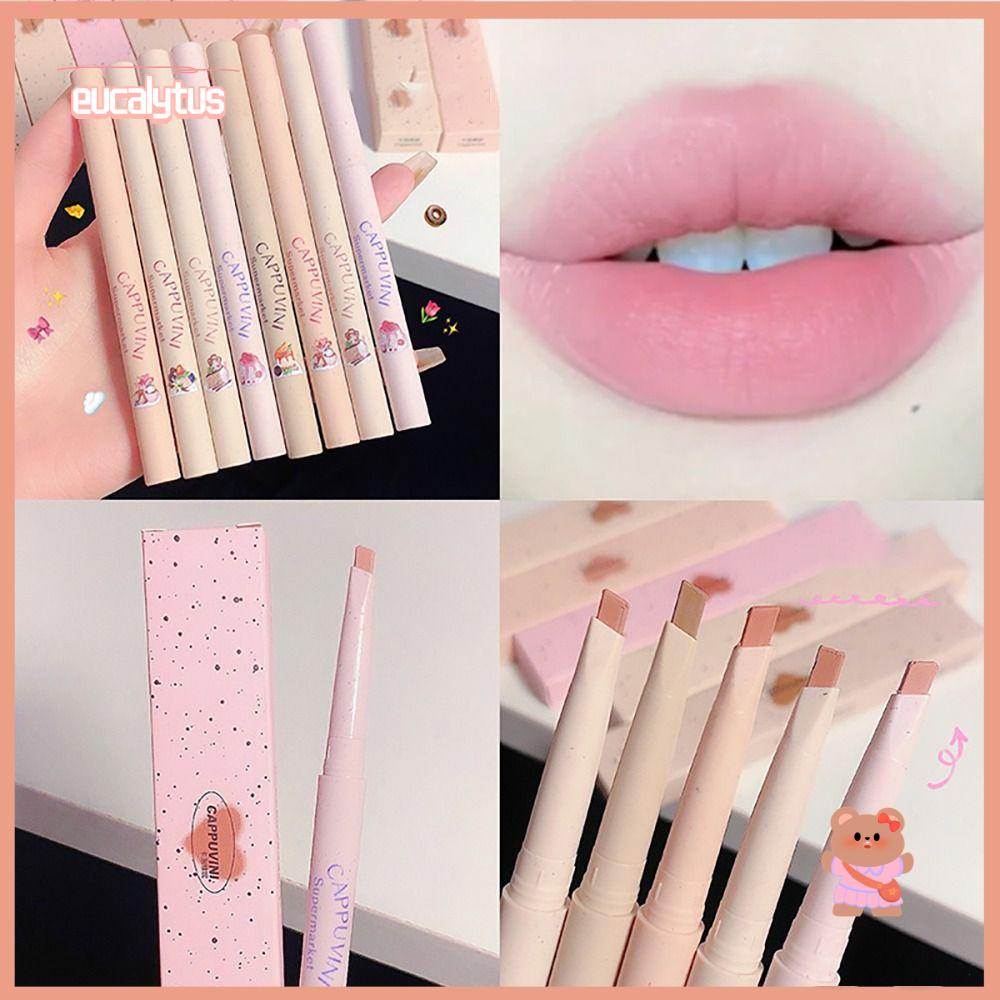 Son Môi Dạng Bút Mềm Mượt Chống Thấm Nước Lâu Trôi 5 Màu Lựa Chọn Eu