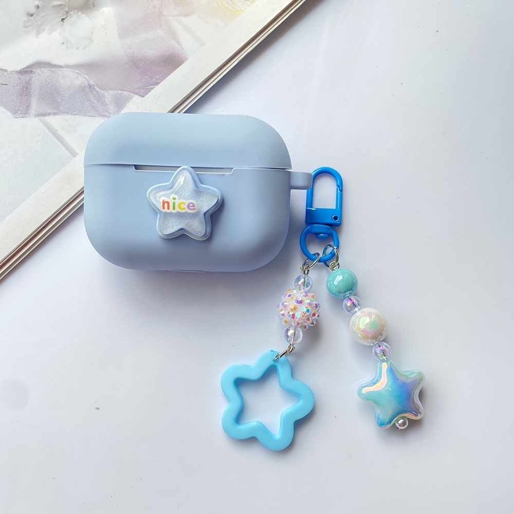 Vỏ Bảo Vệ Hộp Sạc Tai Nghe Sony LinkBuds S WF-LS900N Bằng Silicon Họa Tiết Hoạt Hình Dễ Thương Kèm Móc Khóa Tiện