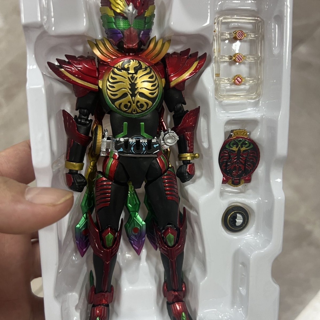 Mô Hình Nhân Vật Kamen Rider Oz Three Egg ooo Eternal Bird