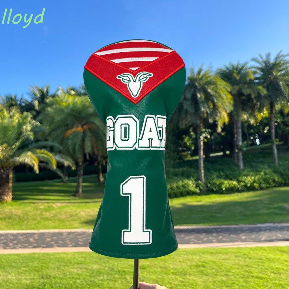 Vỏ Bọc Đầu Gậy Đánh Golf 1,3,UT Bằng Chất Liệu Lai Thêu Họa Tiết Độc Đáo Tiện Dụng