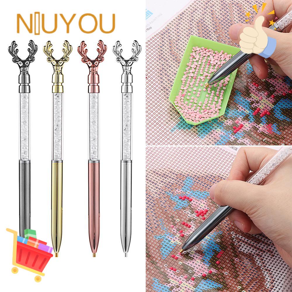 Phụ Kiện Bút Thêu Tranh DIY Chuyên Dụng|Bút Lông Hình Hươu Cao Cấp Sang Trọng