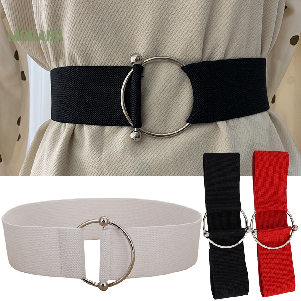 Thắt Lưng Co Giãn Chống Trượt Màu Sắc Xinh Xắn Cho Nữ