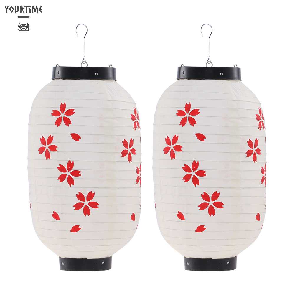 Set 2 Lồng Đèn Bằng Vải 8 Inch Dùng Trang Trí Tiệc