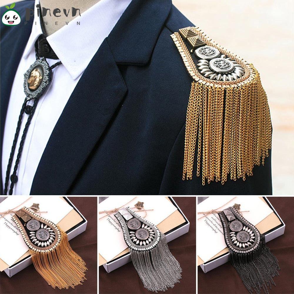 PINEVN 1 Cặp Ghim Cài Vai Bằng Acrylic Phong Cách Gothic Tinh Tế