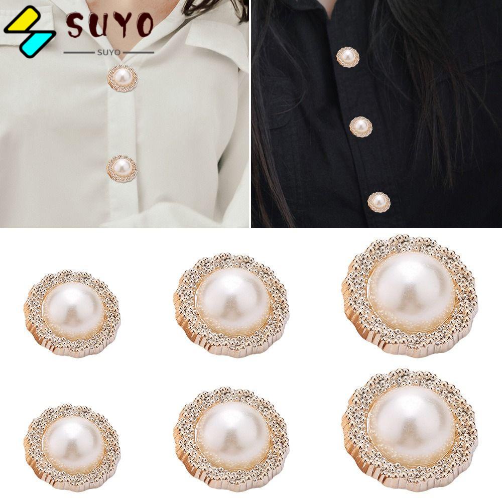 SUYO Set 20 / 20 Nút Nhựa Dùng Trang Trí May Vá DIY