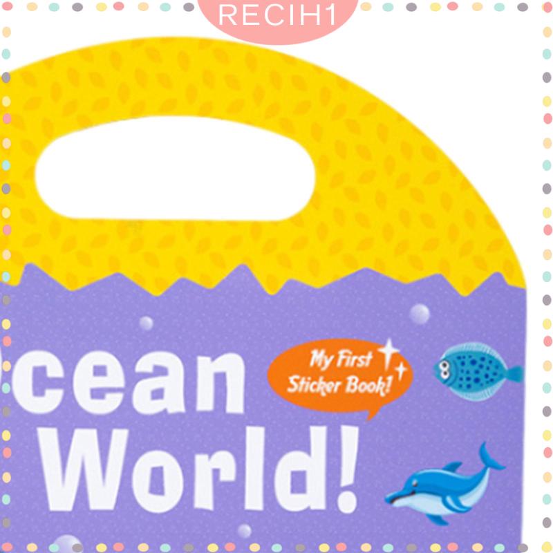 Sách Hình Dán Đồ Chơi Có Thể Tháo Rời Cho Bé