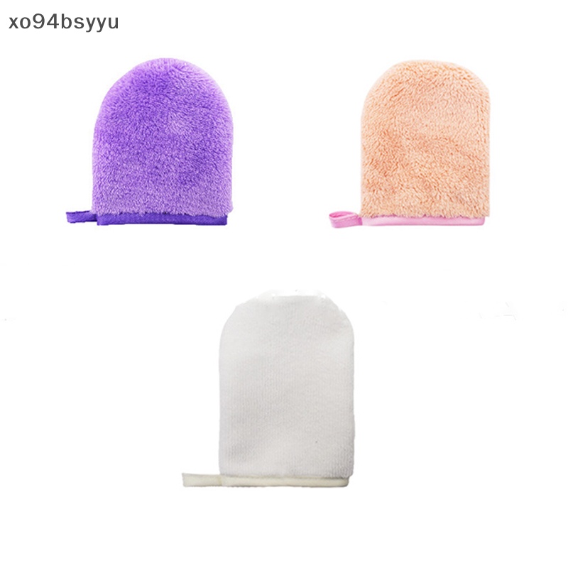 Găng Tay Tẩy Trang Xo94Bsyu Bằng Sợi Microfiber Mềm Mại Có Thể Tái Sử