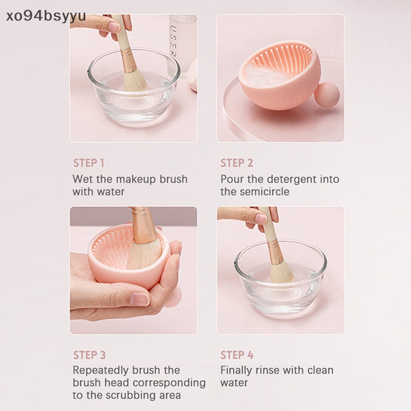 1 Miếng Silicone Vệ Sinh Cọ Trang Điểm Xo94Bsyu