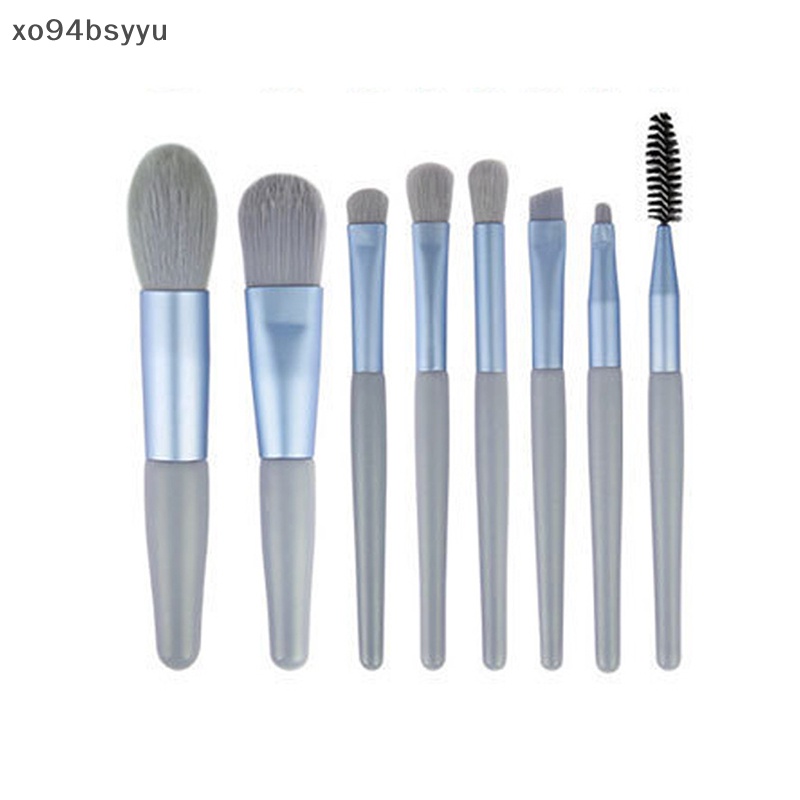 Set 8 Cọ Trang Điểm Xo94Bsyu Thiết Kế Nhỏ Gọn Tiện Dụng