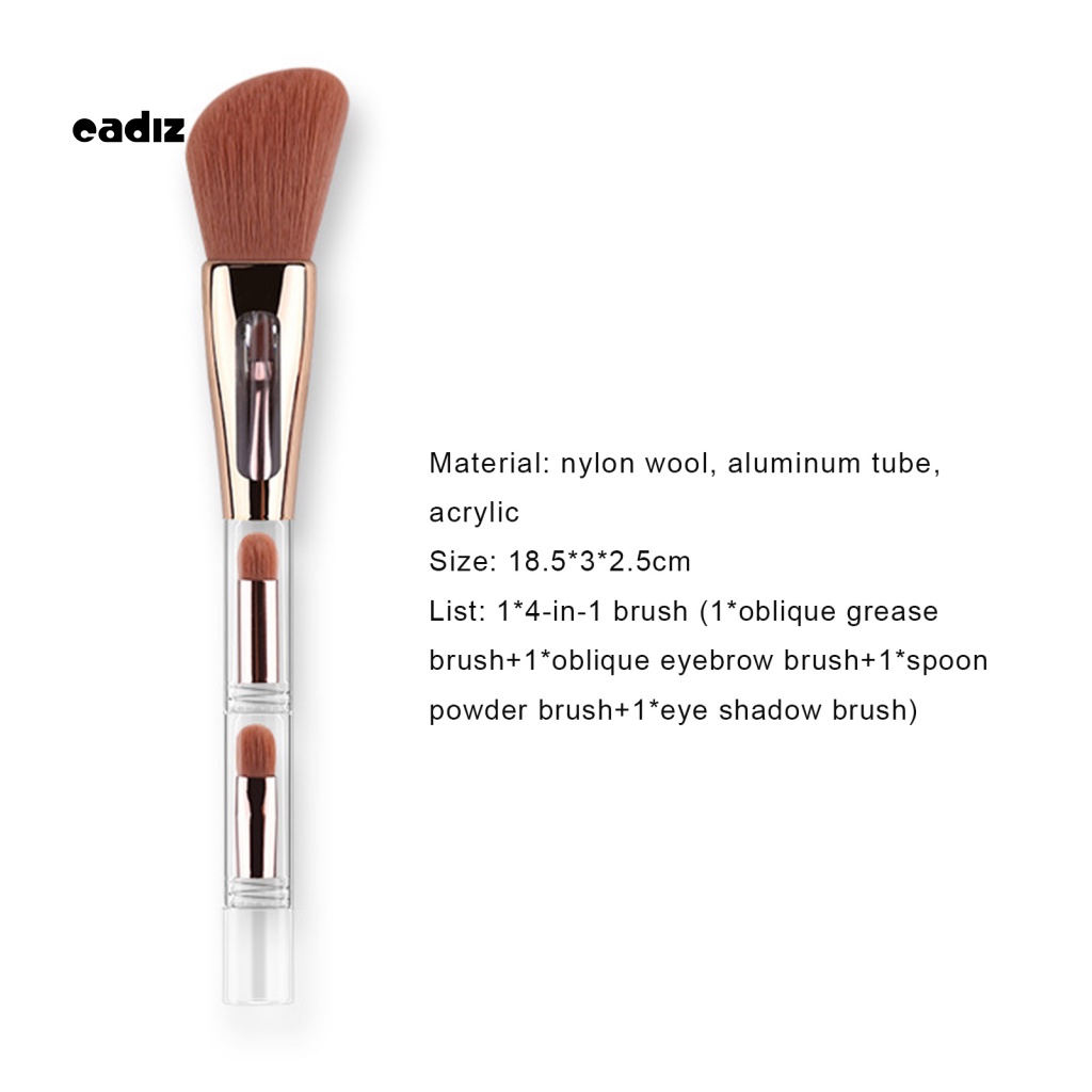 Cọ Trang Điểm Lông Mày 4 Trong 1 Trọng Lượng Nhẹ Tinh Tế