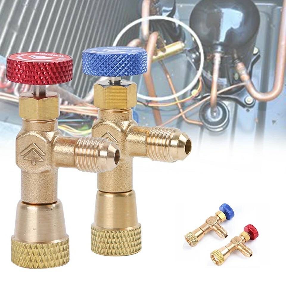 (Có Hàng) Van Collet An Toàn Cho Máy Bơm Không Khí R410A R22 1 / 4 Inch R32 R410A R22